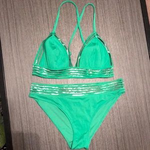 Green bikini